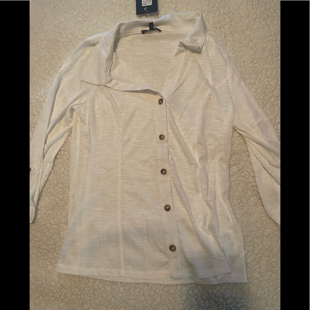 No Room For You Button Down Top